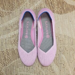 Rothy's Women's Pink Flats